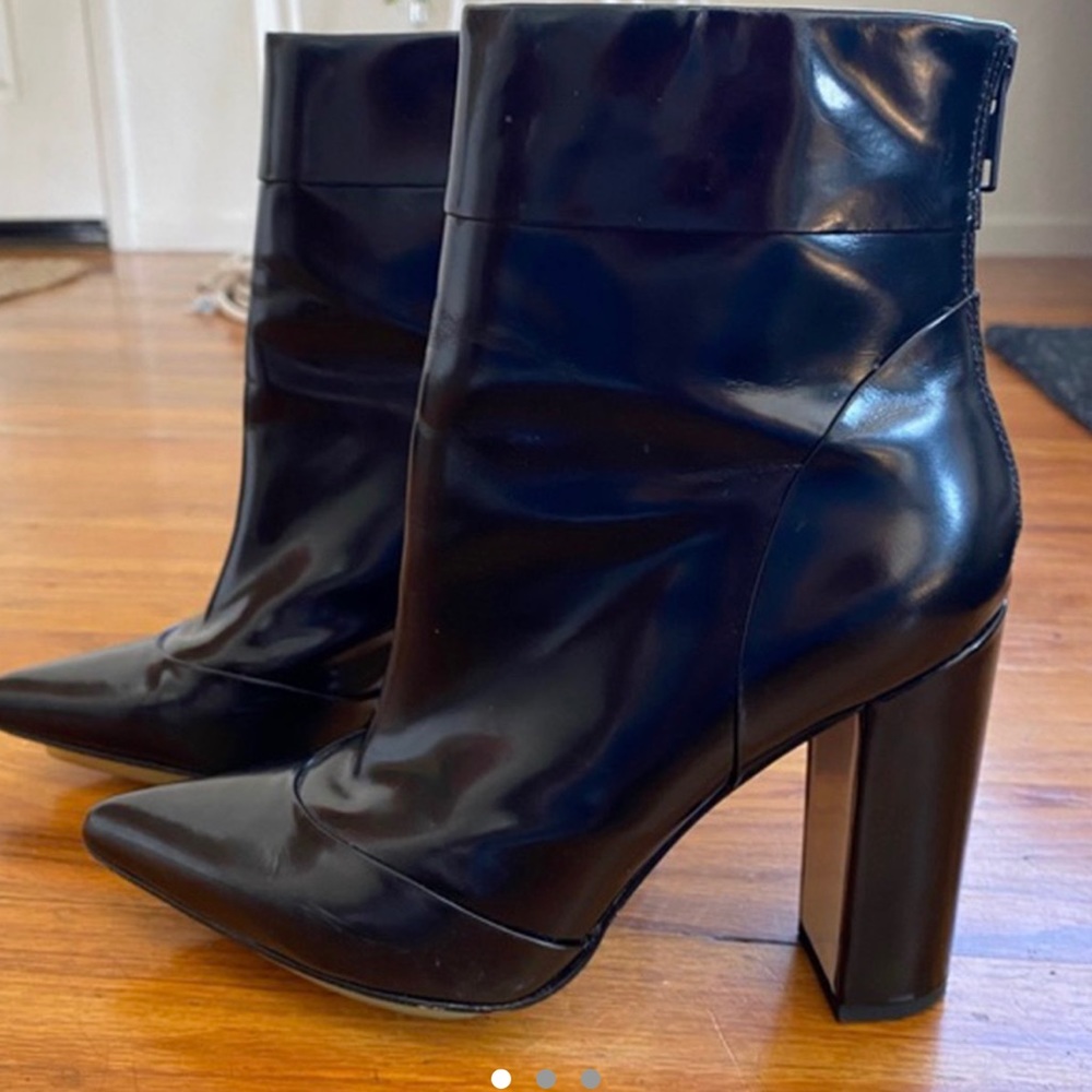 Phillip Lim black leather boots